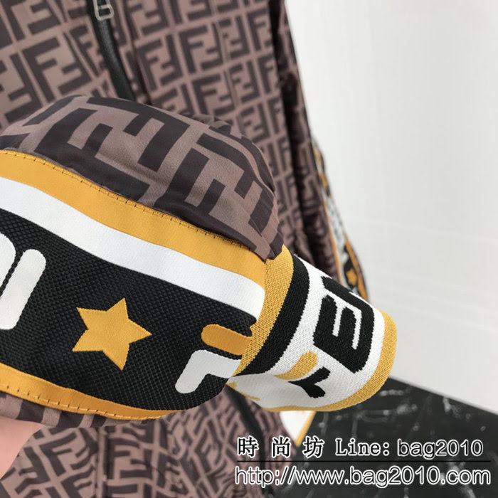 Fendi19ss 斐樂聯名 雙面穿 男款夾克外套 全部原版訂做五金 ydi2362
